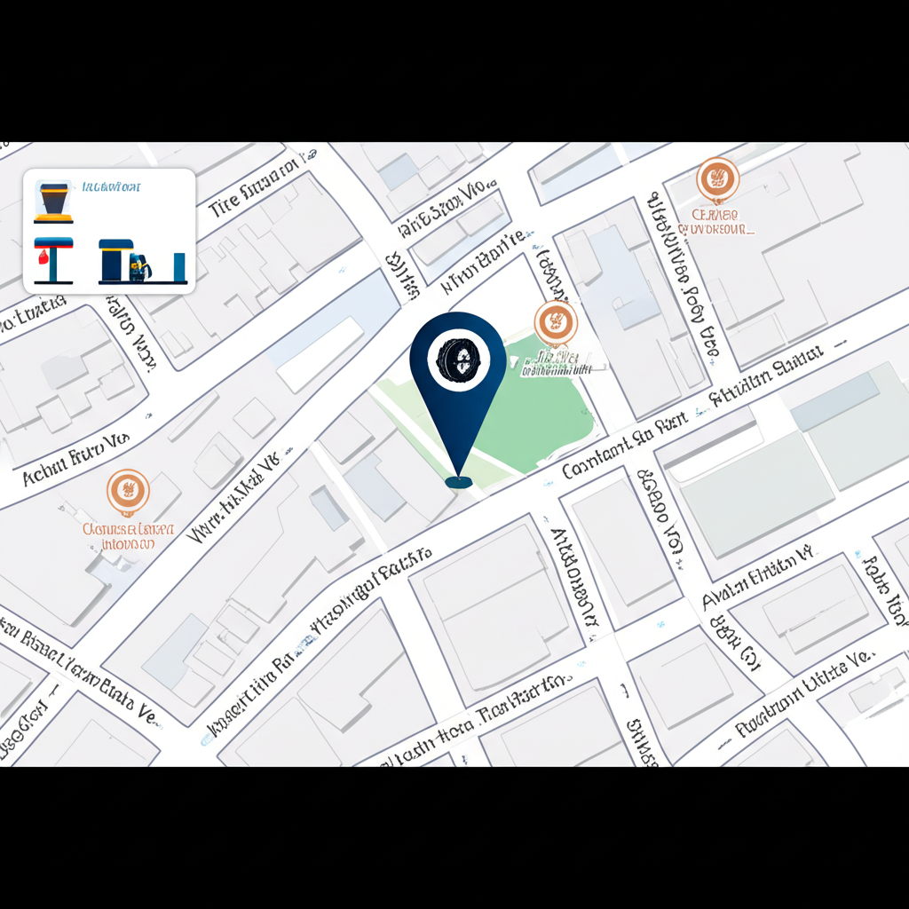 Map location